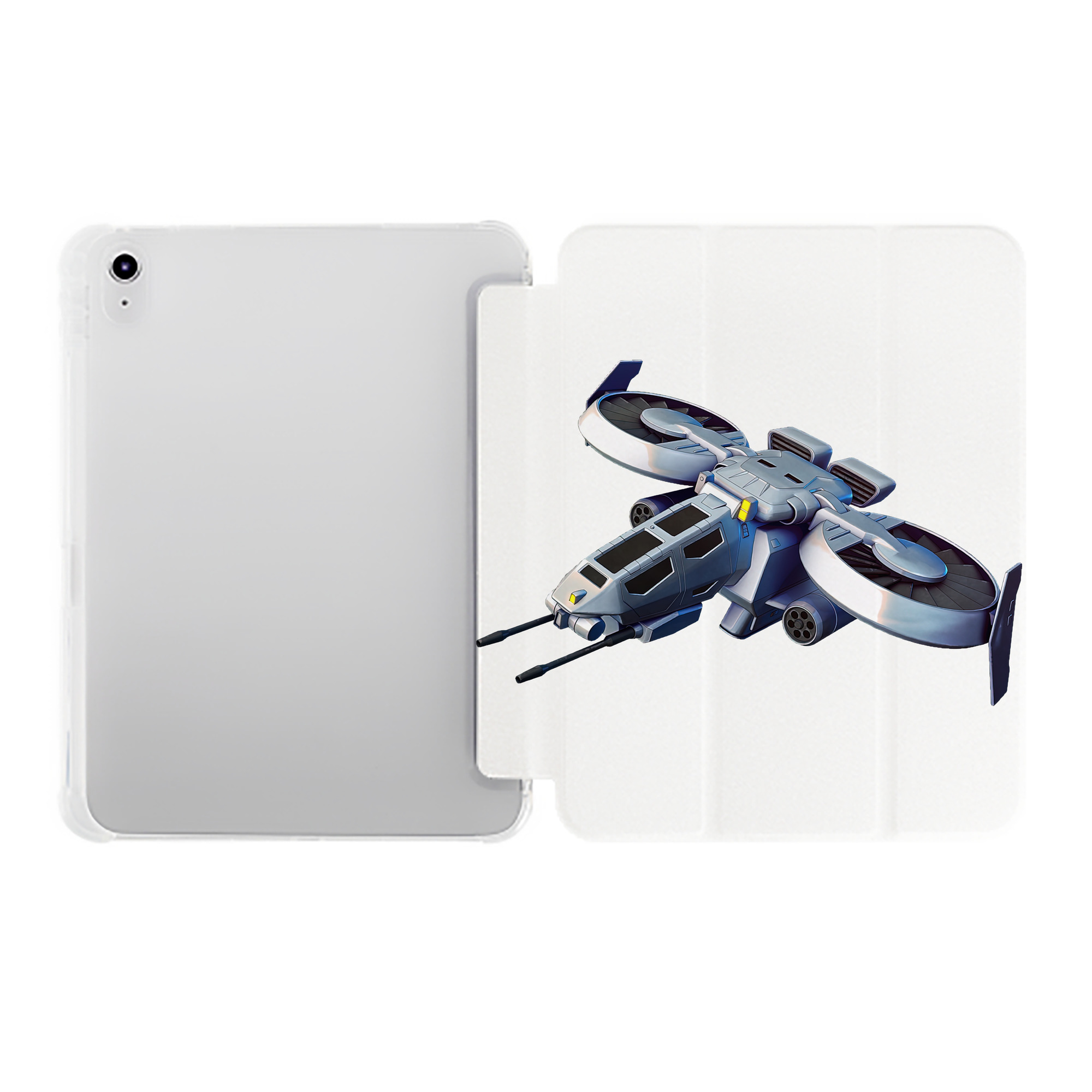 （画像用） 機動戦士ガンダム Mobile Suit Gundam IPad ケース ペン収納付き 三つ折りスタンド PUレザー×シリコン 対応機種9.5/10.5/10.9インチ